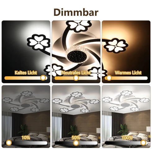 Liora RGB LED Deckenlampe Sternform | Shiraki