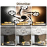 Liora RGB LED Deckenlampe Sternform | Shiraki