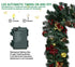 LED Weihnachtsgirlande – Feste Dekoration mit Timer und 8 Lichtmodi