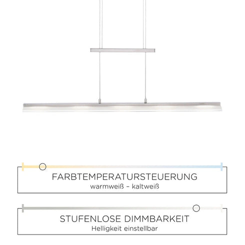 Maëlle LED-Pendelleuchte Dimmbare Höhenverstellbare Hängelampe | Shiraki