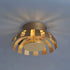 Clara LED Deckenleuchte Ø35 cm 24W warmweiß Gold | Shiraki