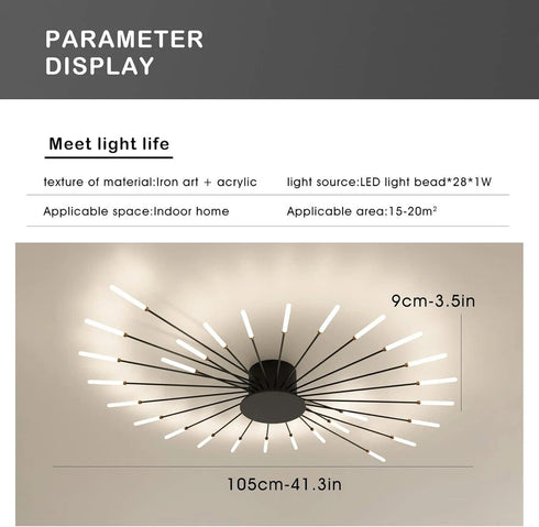 Freja Moderne LED Pendelleuchte Deckenleuchte