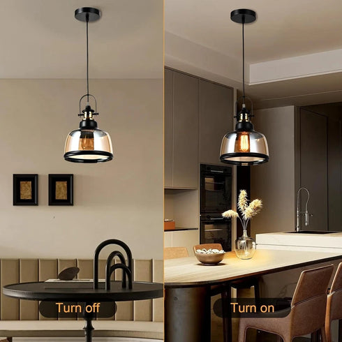 Marie Pendelleuchte Modern Industrie E27 60W Minimalistisch | Shiraki