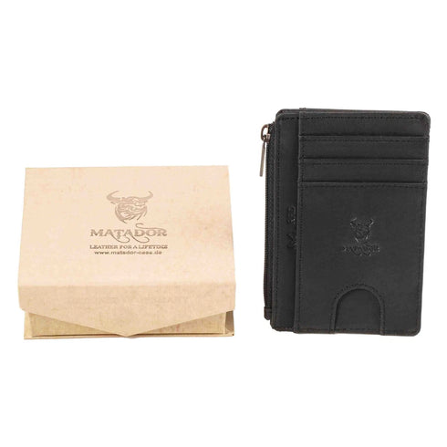 Slim RFID Leder Kartenetui | FeinEtui