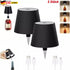 Kaia LED-Tischlampe dimmbar 2er-Set Touch USB | Shiraki