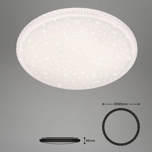 Fenja LED Deckenleuchte 60cm | Shiraki