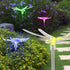 Thyra 8er Set Solar Erdspieß Deko LED Garten | Shiraki