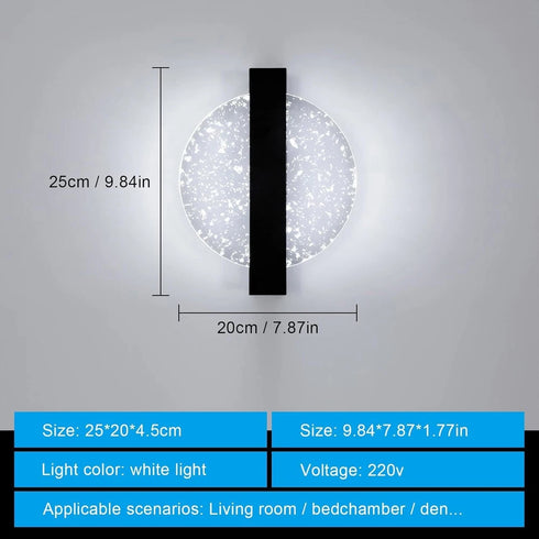 Liviana LED-Wandleuchte 2er-Set Modernes Nachtlicht | Shiraki
