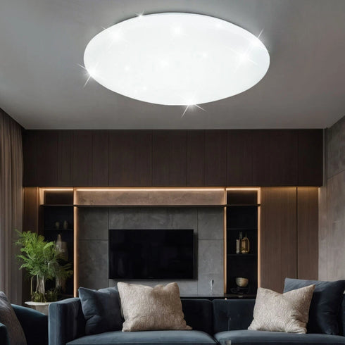 Penelope LED Deckenleuchte Sternenhimmel rund 29cm | Shiraki