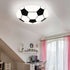 LED Fußball Deckenleuchte Wandlampe E27 | Shiraki