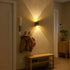 Sunniva LED-Wandleuchte 2er-Set auf und ab G9-Aluminium | Shiraki