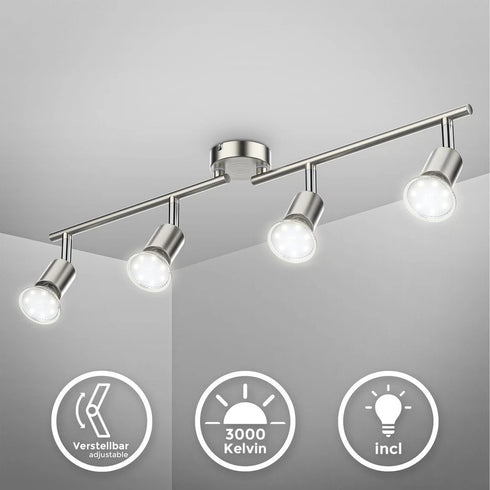 Margot LED Deckenspot 4-flammig | Shiraki
