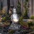 Ronja Solar Gartenlampe Buddha LED 28cm | Shiraki