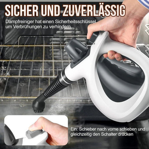 Handdampfreiniger 1050W mit 350 ml Tank | QuickSteam