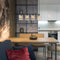 Linnea Luxus Pendelleuchte 4-flammig Glas & Metall | Shiraki