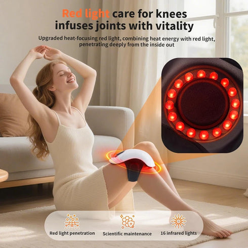 Lina Schnurloses Knie Massagegerät Infrarot-Tiefenwärme