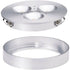 Sophia LED-Deckenleuchte Einbauleuchte 3er-Set Gebürstetes Metall | Shiraki