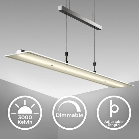 Florence LED Pendelleuchte 85cm Dimmbare Hängelampe | Shiraki