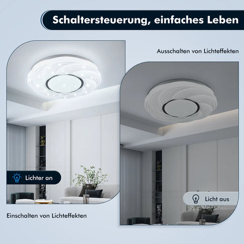 Linnea LED Deckenleuchte Blumenform IP44 Kronleuchter | Shiraki