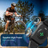 LifePulse Smartwatch Herren Militär mit Telefonfunktion Blutdruckmessung