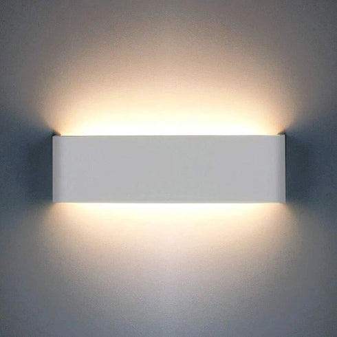 Lightess LED-Wandleuchte, 2er-Set Auf und ab Aluminium Wandlampe | Shiraki