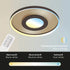 Nerina LED Deckenleuchte Rund Dimmbar Gold | Shiraki