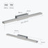 Isabella LED Spiegelleuchte Badlampe Wandlampe Chrom | Shiraki
