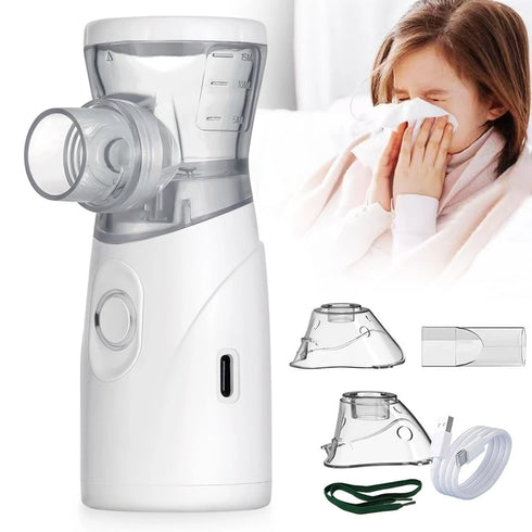 Leiser Inhalator Handvernebler mit Mesh-Technologie | QuietBreathe