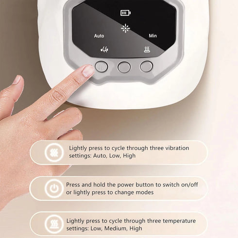 Lina Schnurloses Knie Massagegerät Infrarot-Tiefenwärme