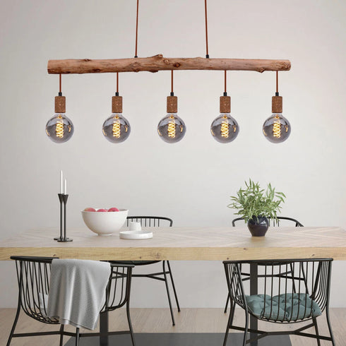 Maja LED Pendelleuchte Glas & Chrom modern | Shiraki