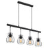 Kari LED Pendelleuchte E14 Aluminium für Wohnzimmer