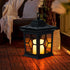 Senni Solarleuchte Garten LED Flackerlicht Erdspießlampe schwarz | Shiraki
