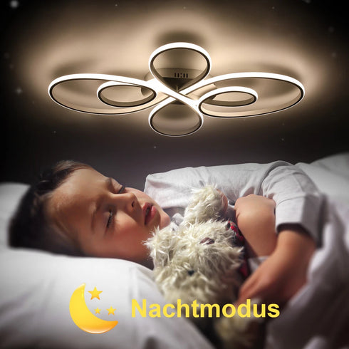 Freya LED Deckenleuchte 67W dimmbar mit Fernbedienung | Shiraki