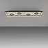 Elowen LED Deckenlampe Tunneleffekt schwarz CCT Rechteckig | Shiraki