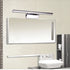 Lovisa LED Spiegelleuchte IP44 mit Schalter Edelstahl | Shiraki