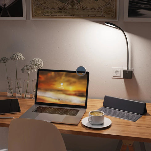 Amelie LED Wandleuchte mit Stecker Dimmbar Steckdosenleuchte | Shiraki