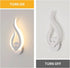 Elin 2-teiliges LED-Wandlicht, modernes warmweißes Acryl | Shiraki
