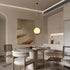 Lina Globe Pendelleuchte Mid-Century G9 25W | Shiraki