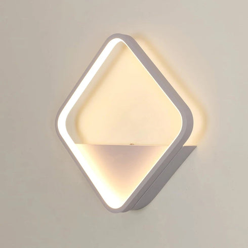 Valeria LED Wandleuchte Quadratisch 20W | Shiraki