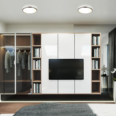 Hanna LED Deckenleuchte Rund E27 | Shiraki