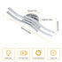 Alva Moderne LED Deckenleuchte 24W | Shiraki