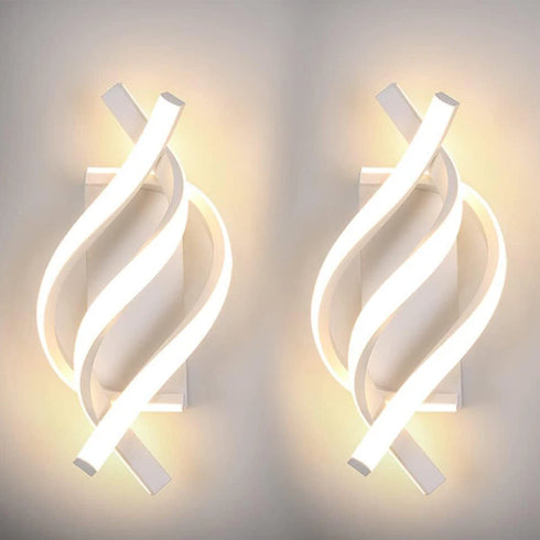 Isolde 2-teilige LED-Wandleuchte Nachtlampe | Shiraki