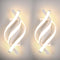 Isolde 2-teilige LED-Wandleuchte Nachtlampe | Shiraki