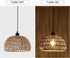 Serena Rattan Hängelampe Vintage E27 Deckenleuchte | Shiraki