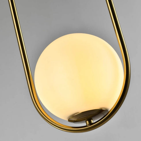 Lina Globe Pendelleuchte Mid-Century G9 25W | Shiraki