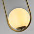 Lina Globe Pendelleuchte Mid-Century G9 25W | Shiraki