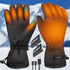 Thermo-Heizhandschuhe für Winter, USB, Akku-betrieben, für Motorrad & Fahrrad