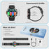 VitaMove Smartwatch Herren Bluetooth Telefonfunktion Fitnessuhr mit Taschenlampe