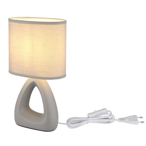 Sigrid Tischlampe Keramik Textil Nachtlicht | Shiraki