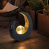 Noor LED Solar Mondsichel Gartenleuchte | Shiraki